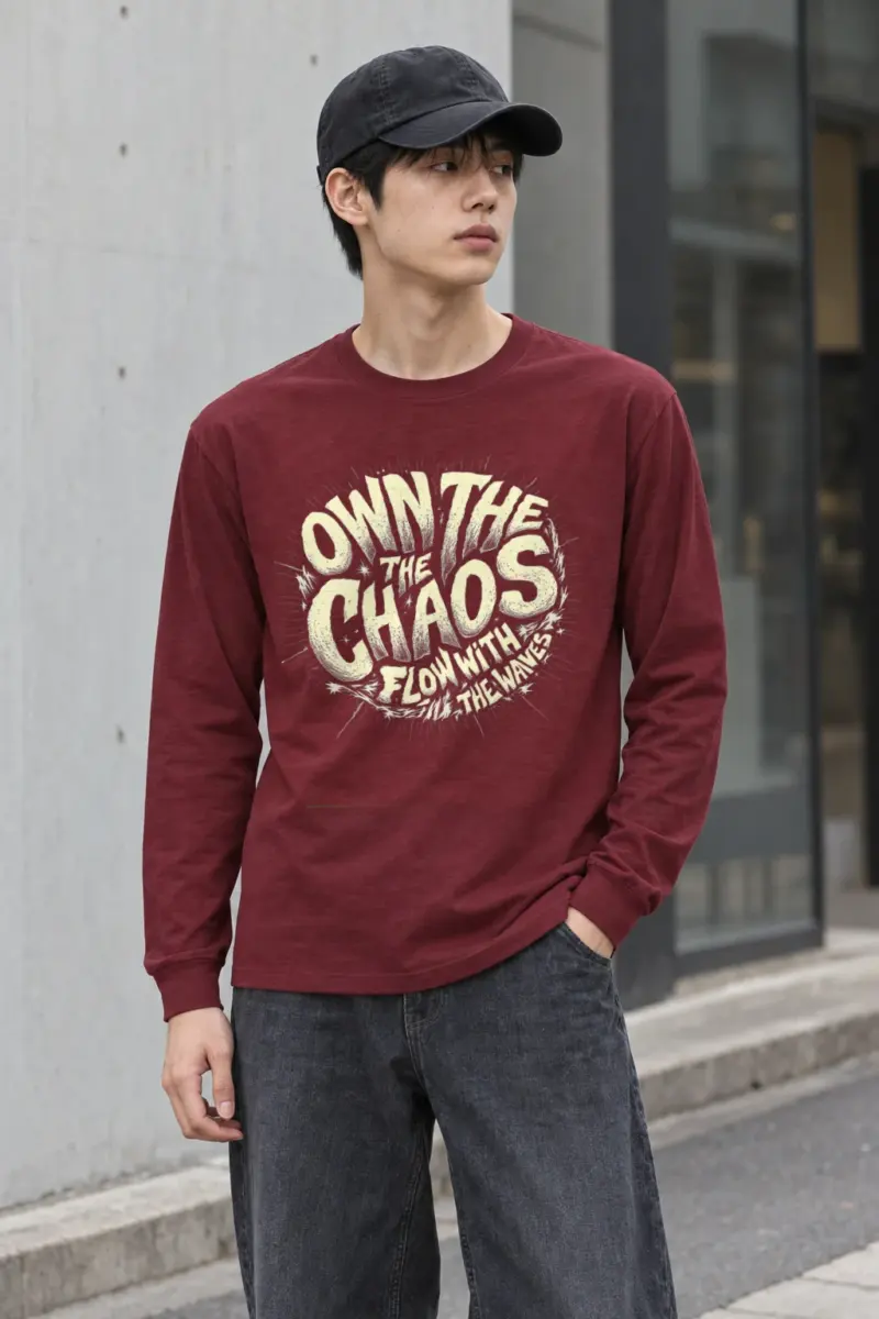 "Own The Chaos" Unisex Longsleeve T-shirt