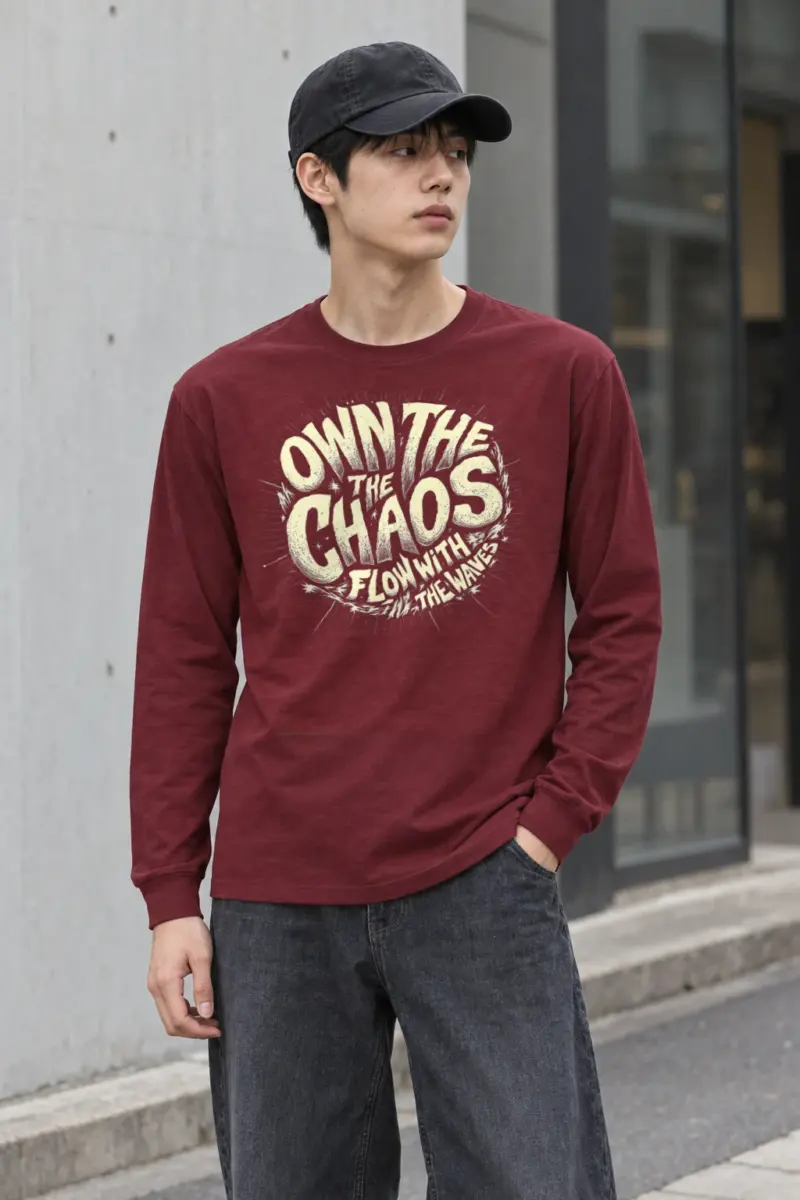 "Own The Chaos" Unisex Longsleeve T-shirt
