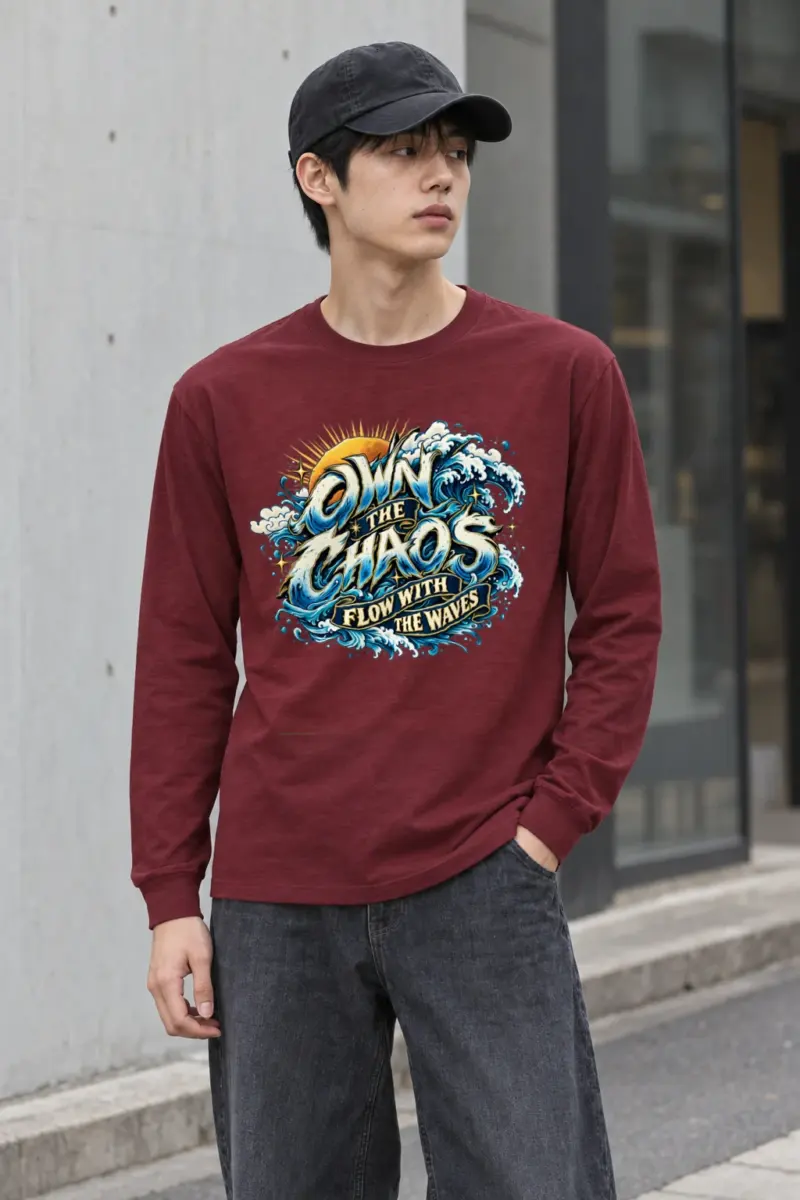 "Waveform Authority" Unisex Longsleeve T-shirt