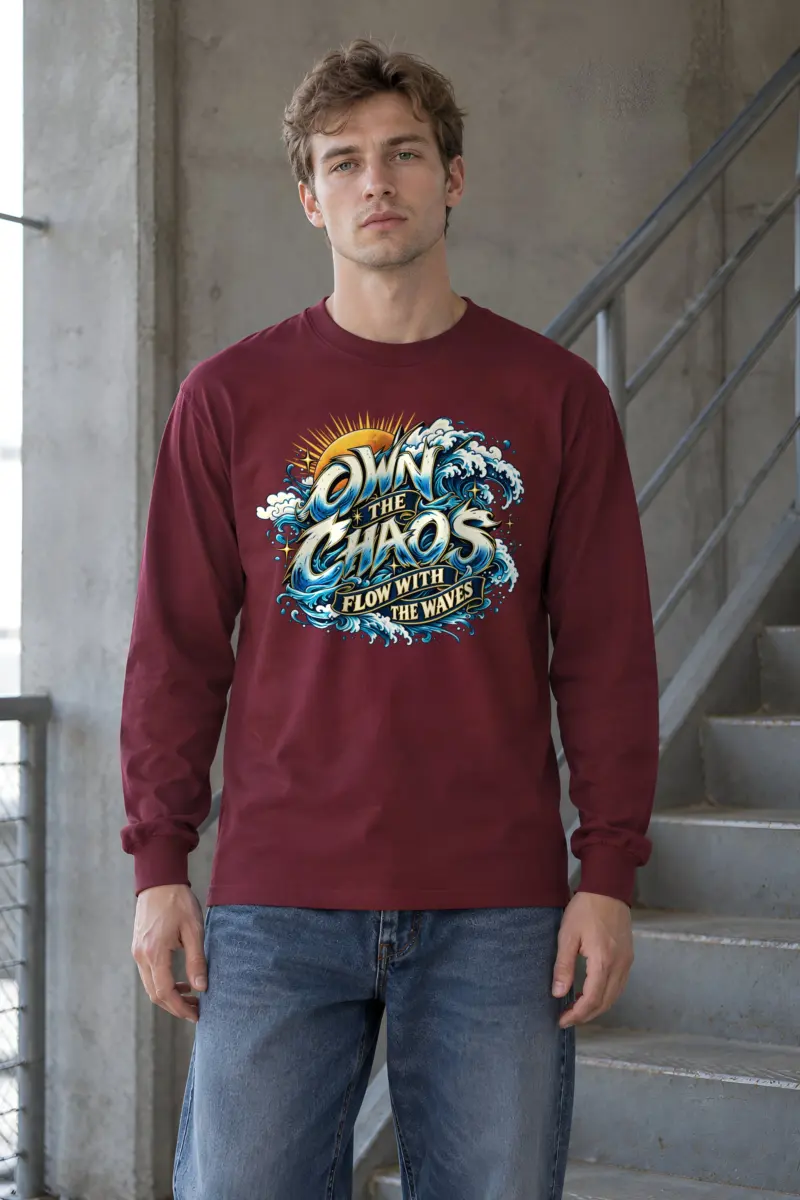 "Waveform Authority" Unisex Longsleeve T-shirt