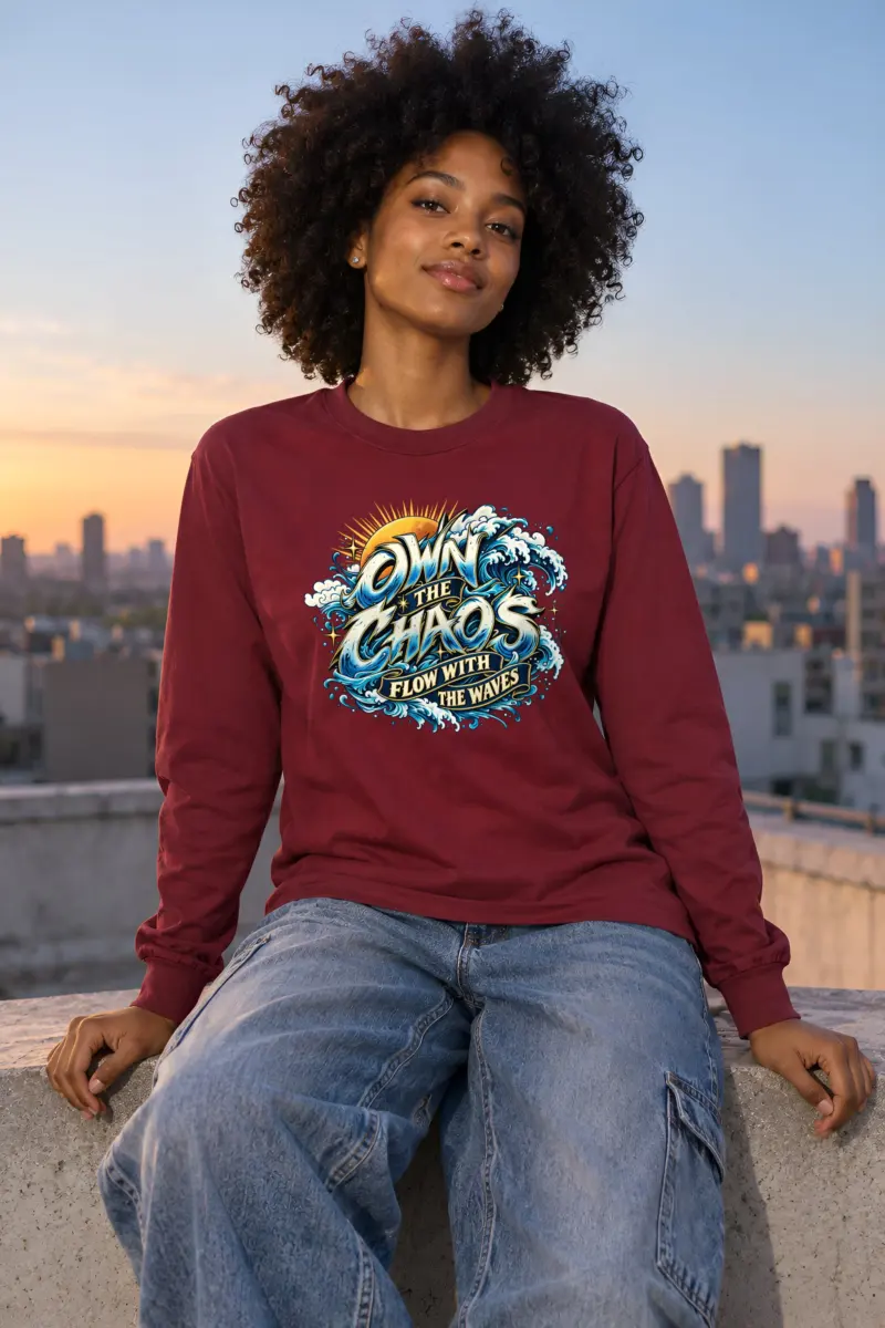 "Waveform Authority" Unisex Longsleeve T-shirt