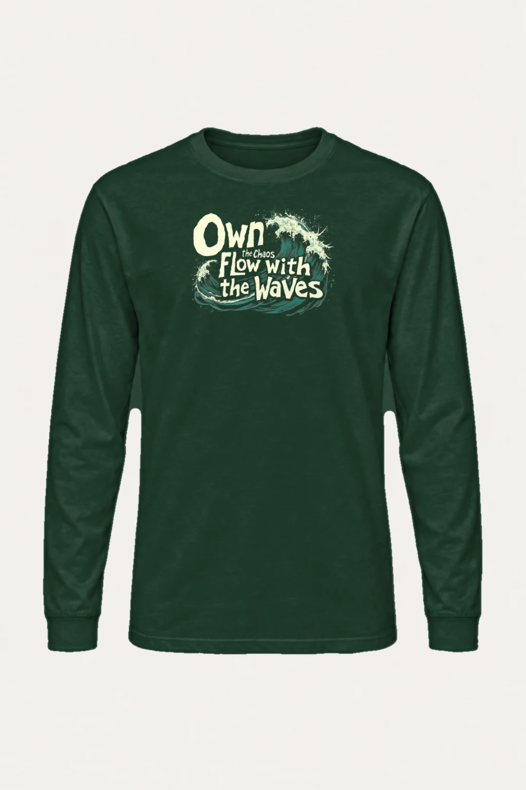 "Own The Chaos" Unisex Longsleeve T-shirt | Gildan 2400