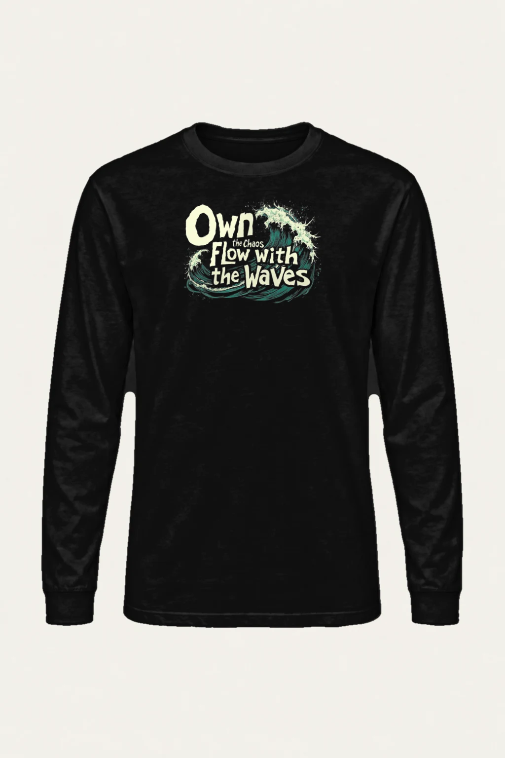"Own The Chaos" Unisex Longsleeve T-shirt | Gildan 2400