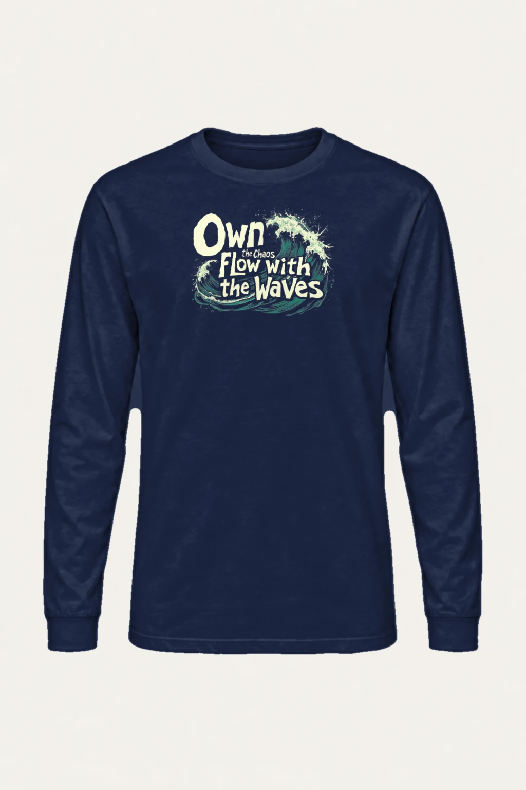 "Own The Chaos" Unisex Longsleeve T-shirt | Gildan 2400