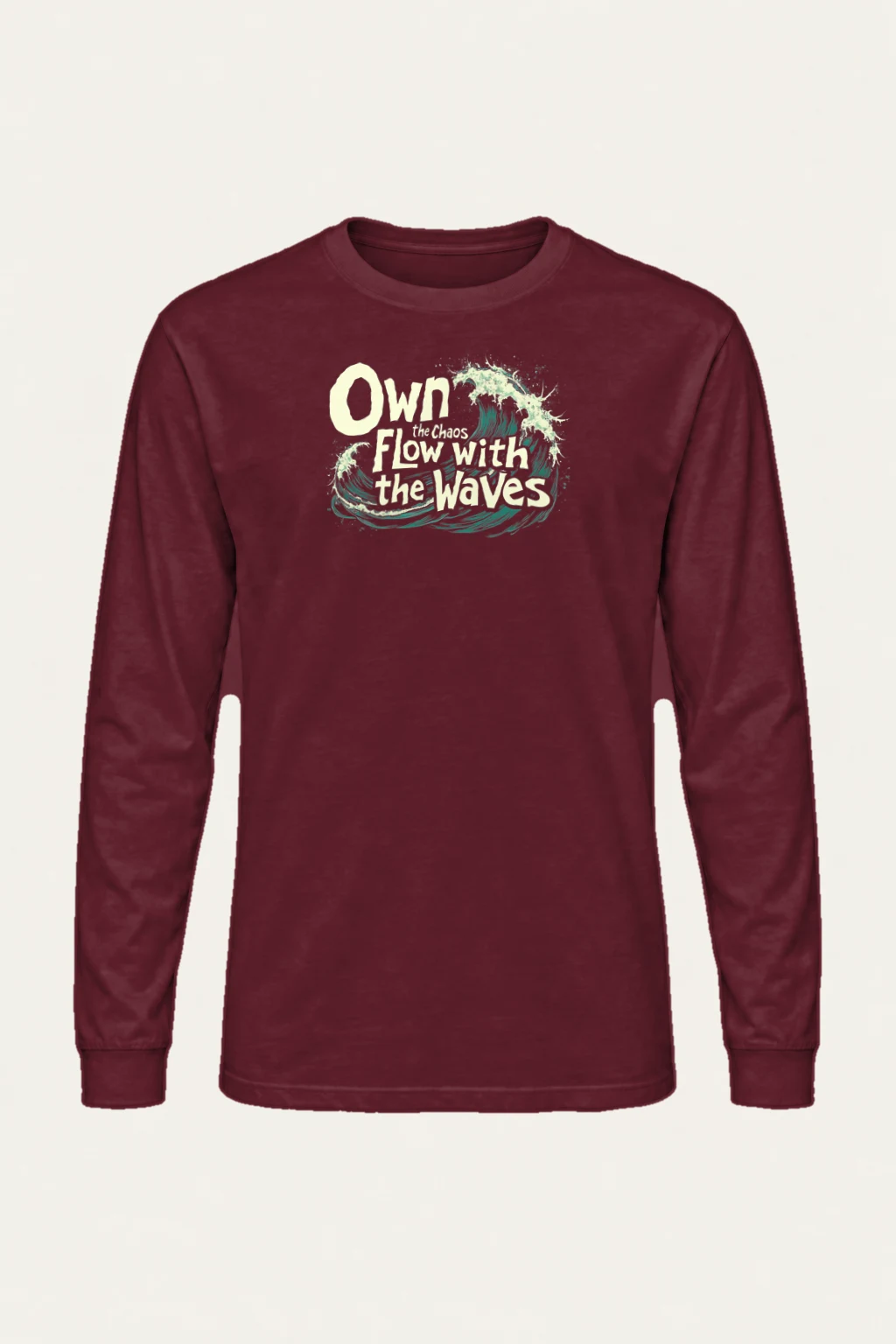 "Own The Chaos" Unisex Longsleeve T-shirt | Gildan 2400