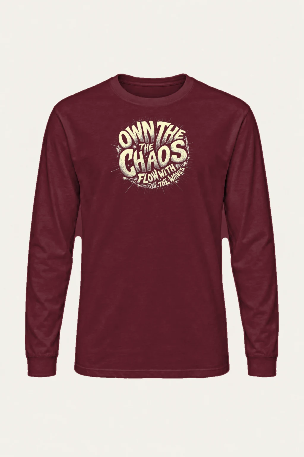 "Own The Chaos" Unisex Longsleeve T-shirt | Gildan 2400