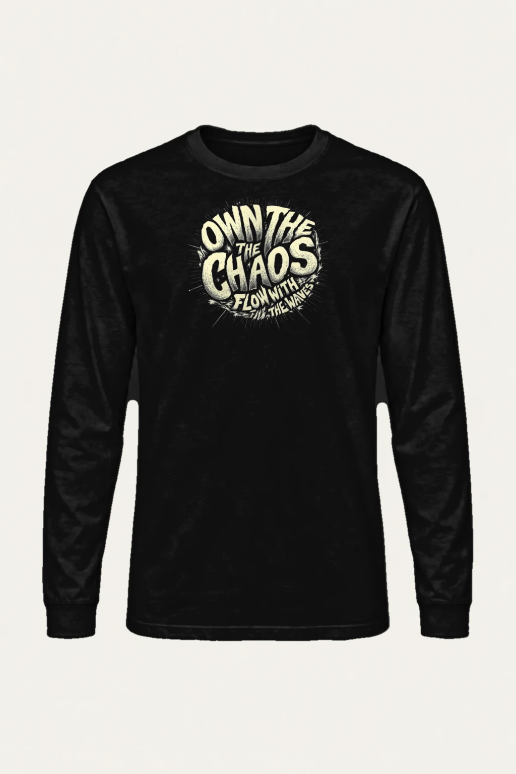 "Own The Chaos" Unisex Longsleeve T-shirt | Gildan 2400