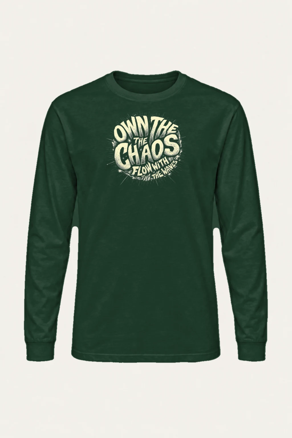 "Own The Chaos" Unisex Longsleeve T-shirt | Gildan 2400