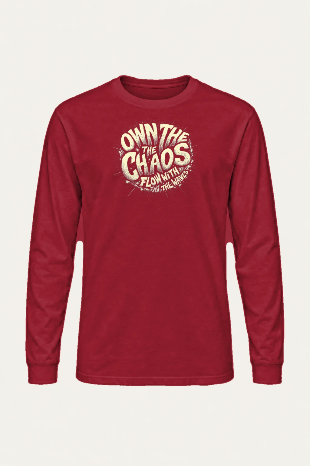 "Own The Chaos" Unisex Longsleeve T-shirt | Gildan 2400