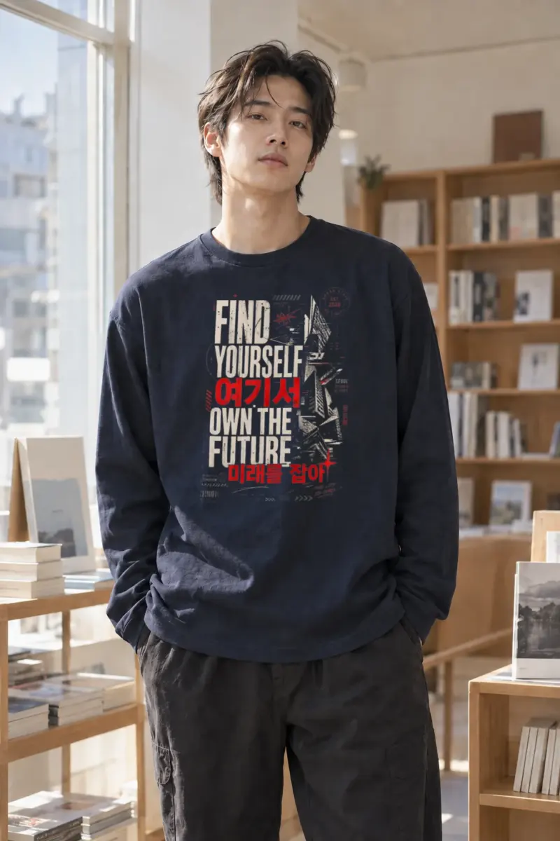 “Own The Future” Unisex Longsleeve T-shirt | Gildan 2400