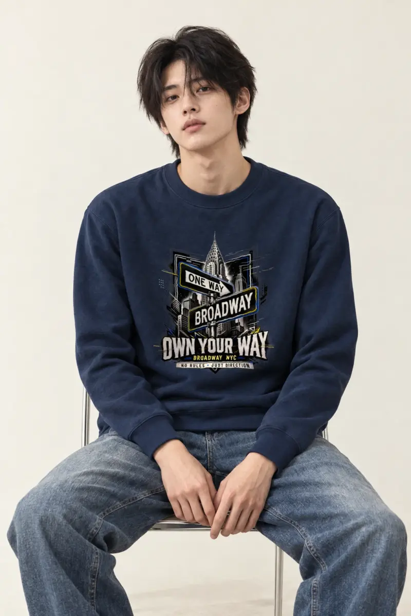 "Own Your Way" Heavy Blend Unisex Crewneck Sweatshirt