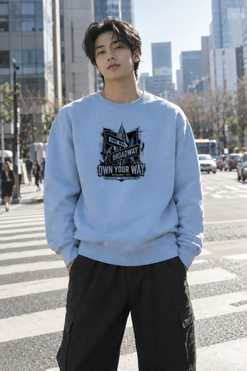 "Own Your Way" Heavy Blend Unisex Crewneck Sweatshirt | Gildan 18000