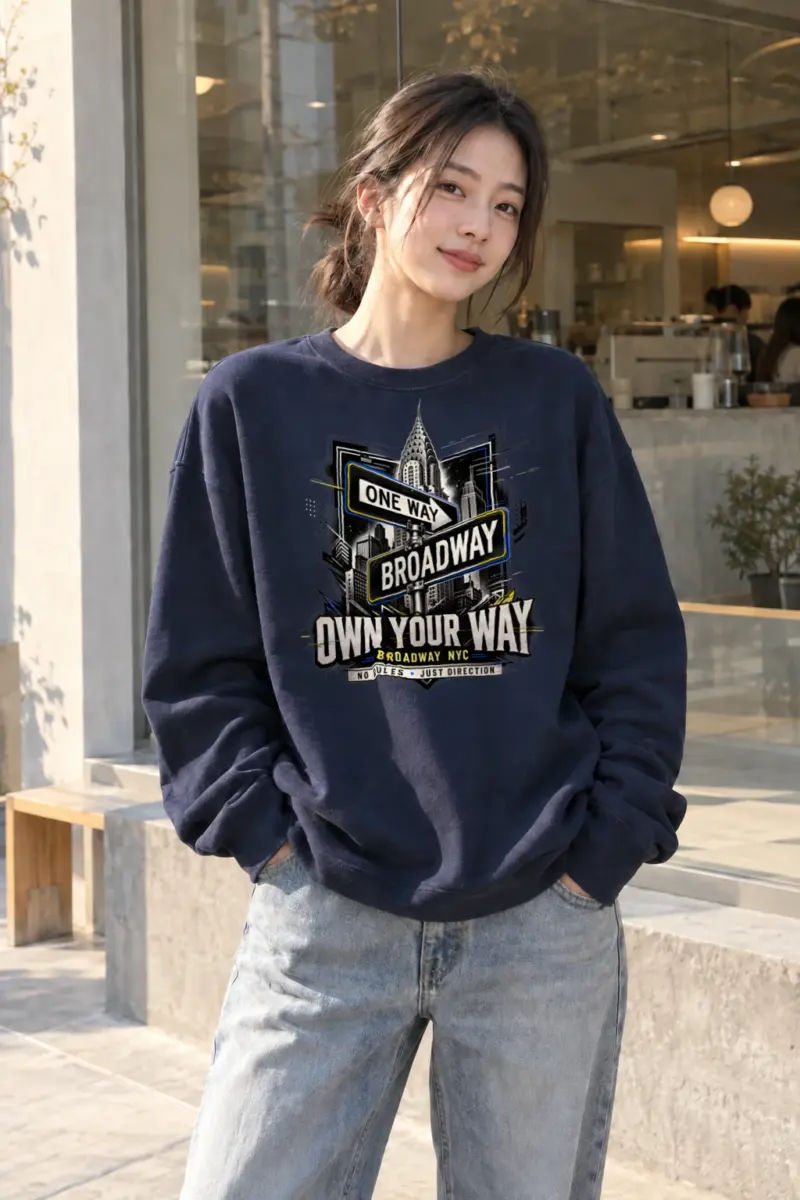 "Own Your Way" Heavy Blend Unisex Crewneck Sweatshirt | Gildan 18000