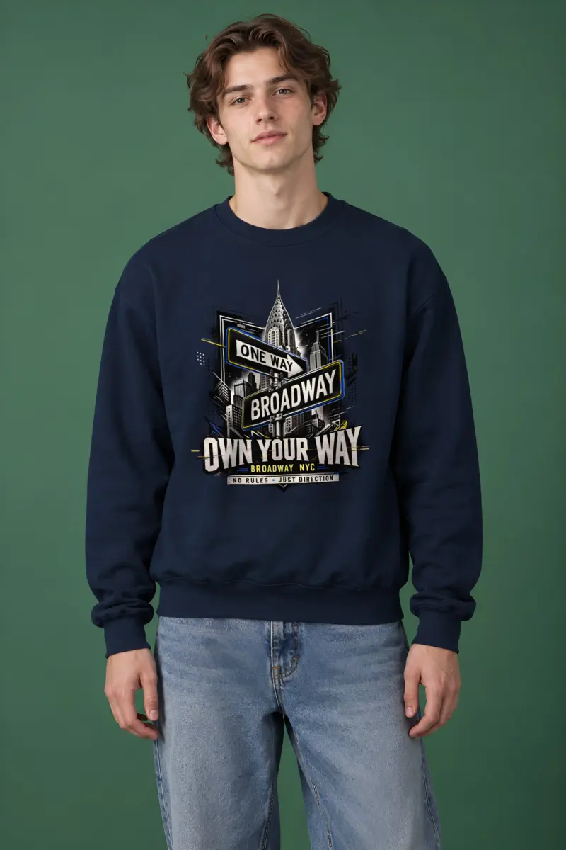 "Own Your Way" Heavy Blend Unisex Crewneck Sweatshirt