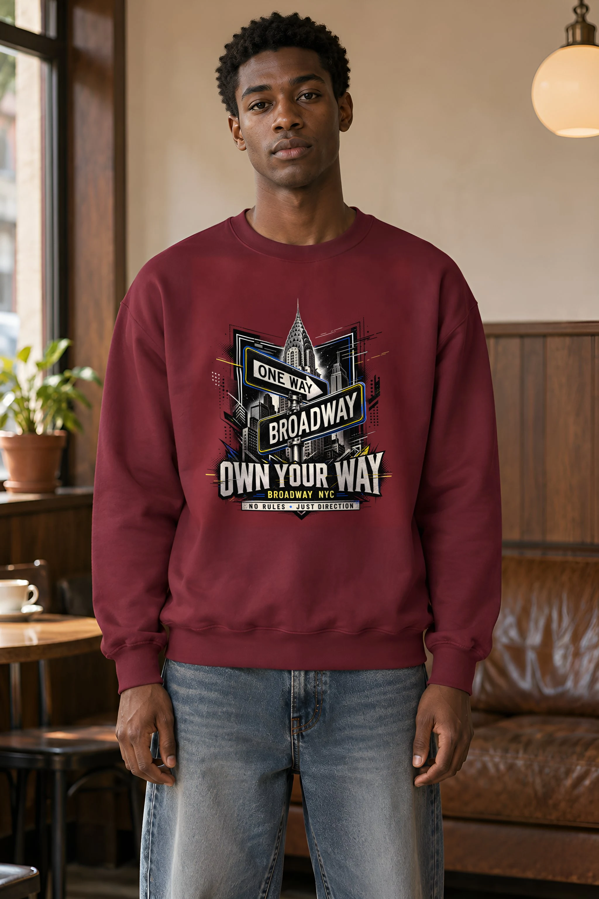 "Own Your Way" Heavy Blend Unisex Crewneck Sweatshirt