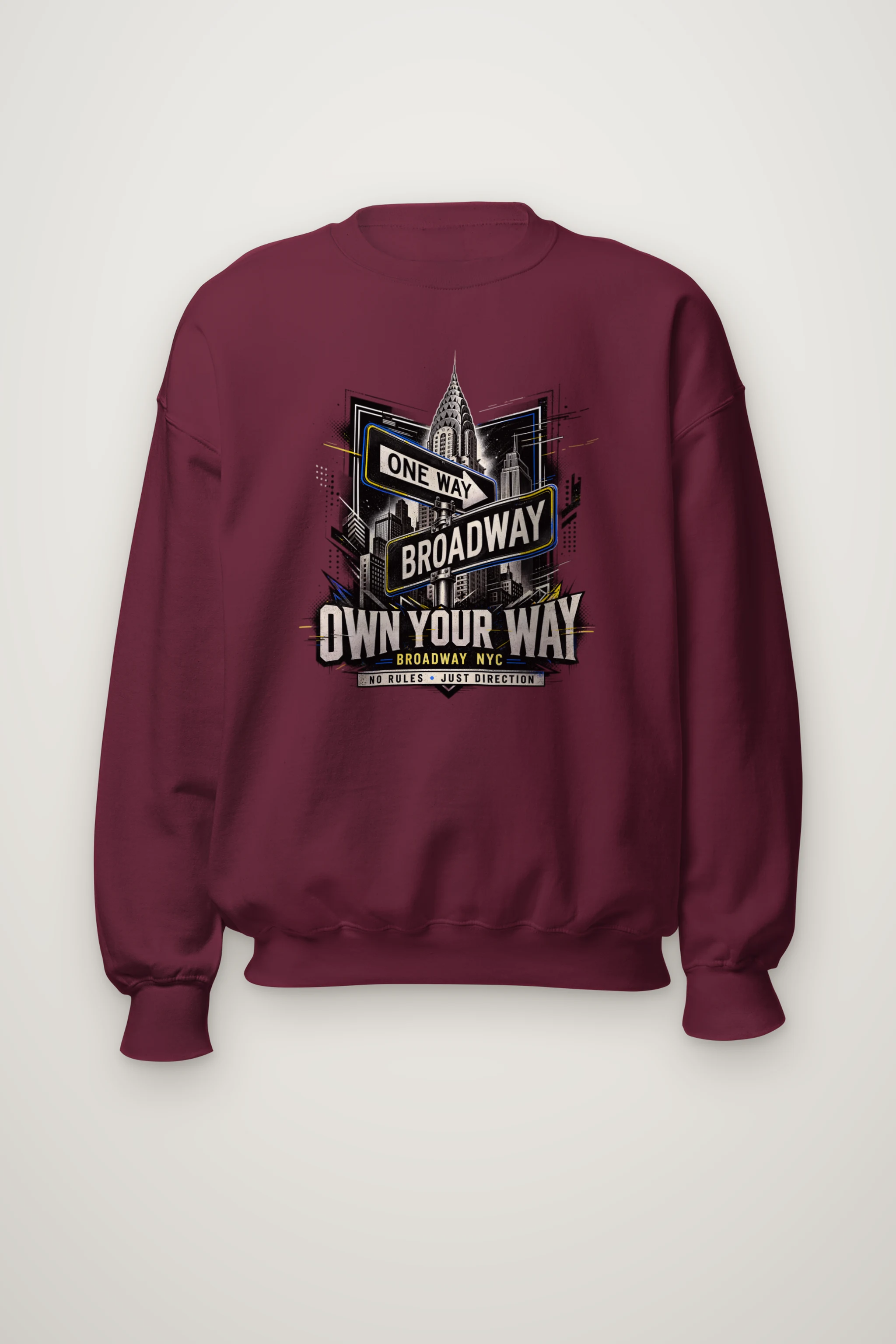 "Own Your Way" Heavy Blend Unisex Crewneck Sweatshirt