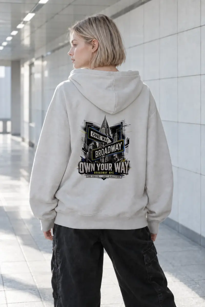"Own Your Way" Heavy Blend Unisex Pullover Hoodie | Gildan 18500