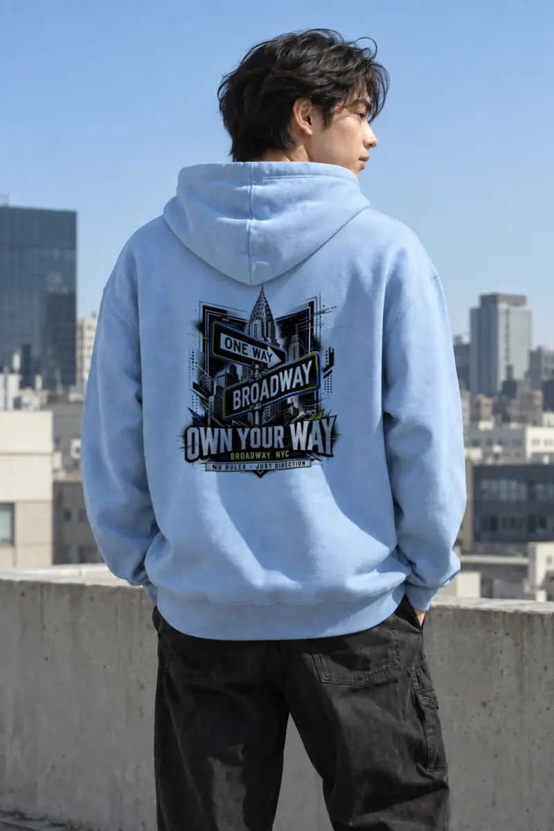 “Own Your Way” Heavy Blend Unisex Pullover Hoodie | Gildan 18500