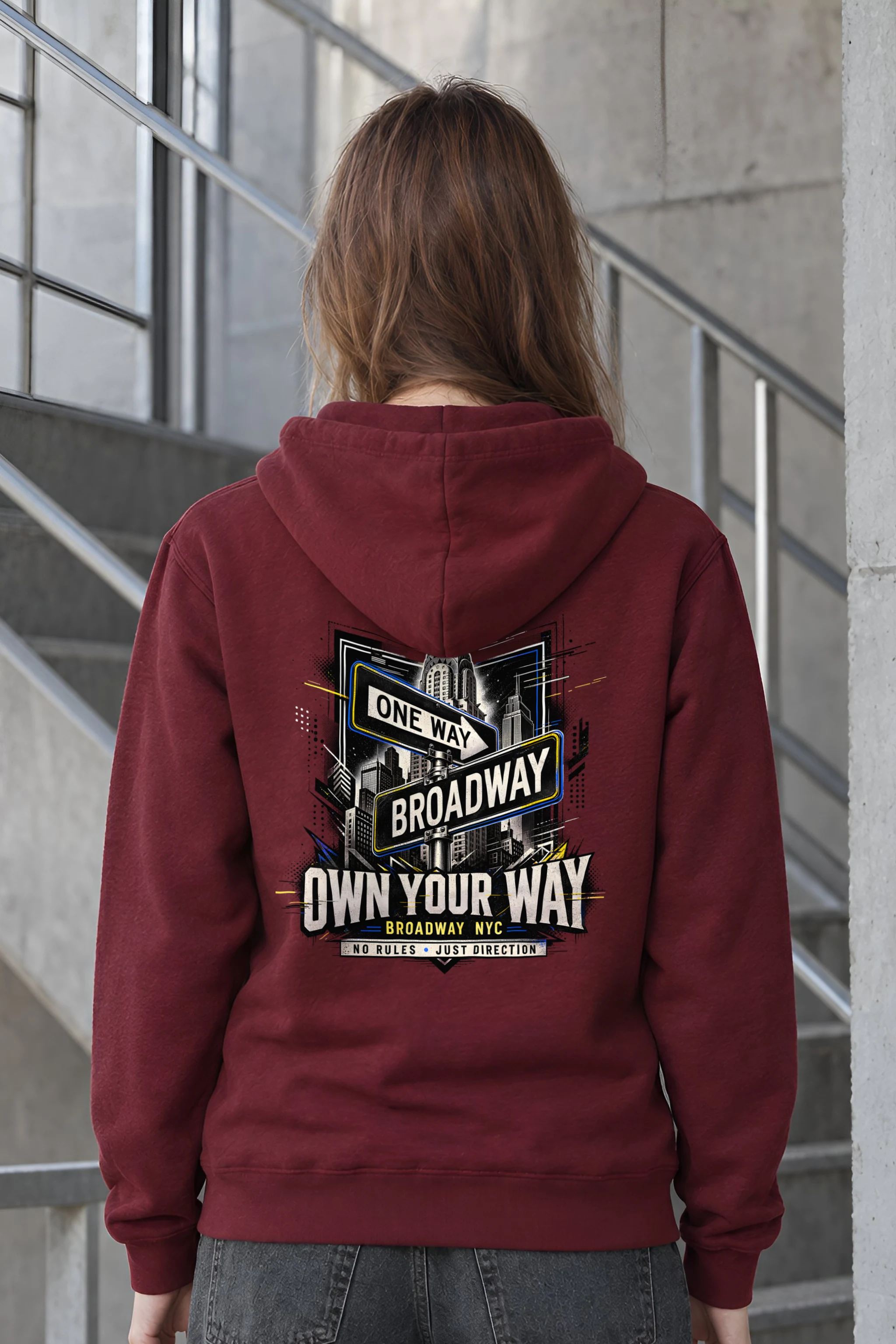 "Own Your Way" Heavy Blend Unisex Pullover Hoodie