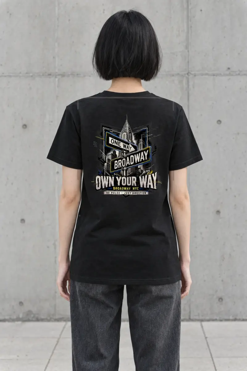 "Own Your Way" Heavyweight Unisex Crewneck T-shirt