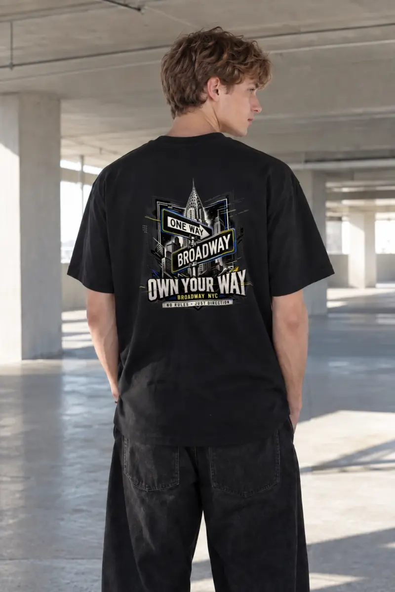 "Own Your Way" Heavyweight Unisex Crewneck T-shirt | Gildan 5000