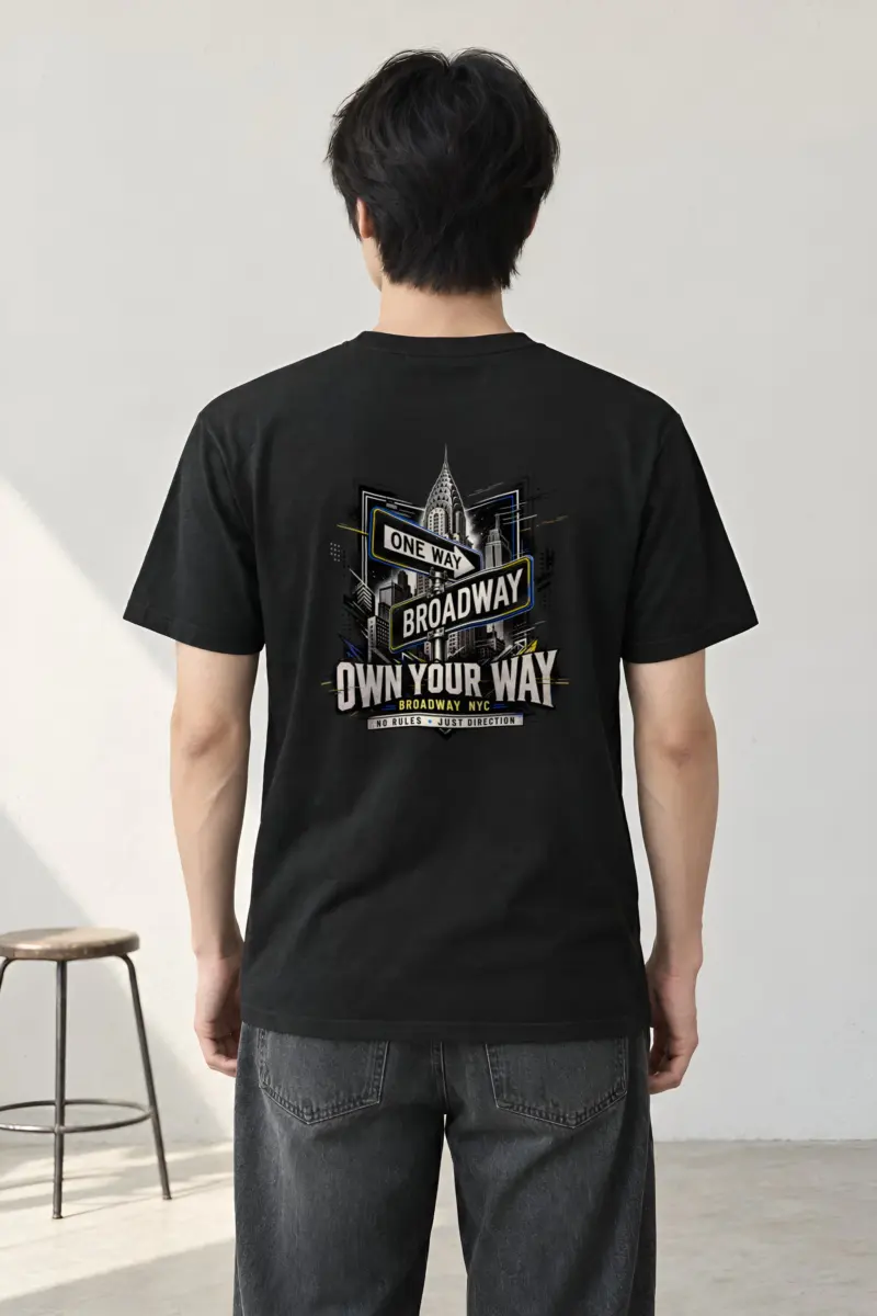 "Own Your Way" Heavyweight Unisex Crewneck T-shirt