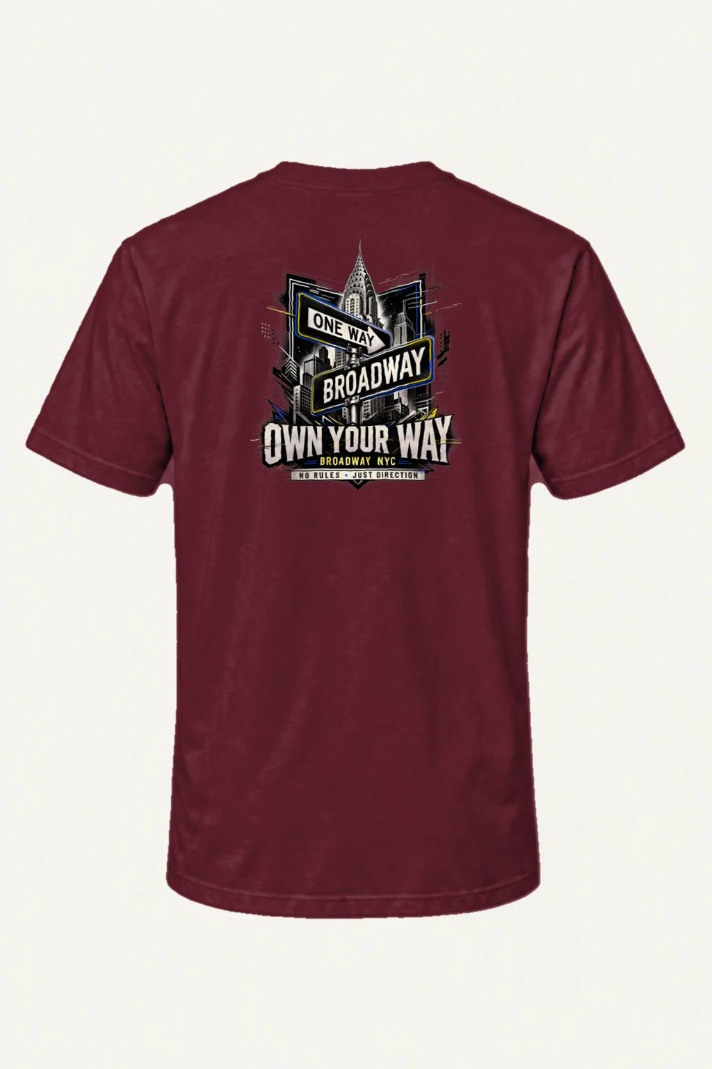 "Own Your Way" Heavyweight Unisex Crewneck T-shirt | Gildan 5000