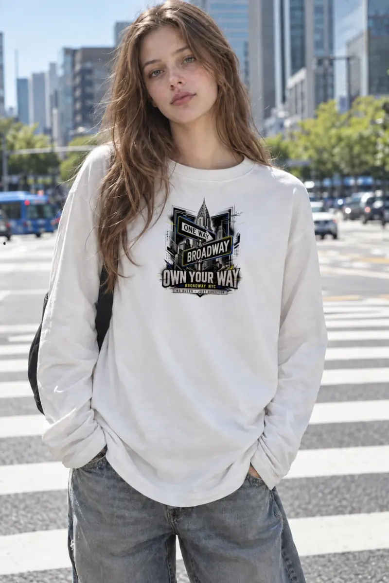 "Own Your Way" Unisex Longsleeve T-shirt | Gildan 2400