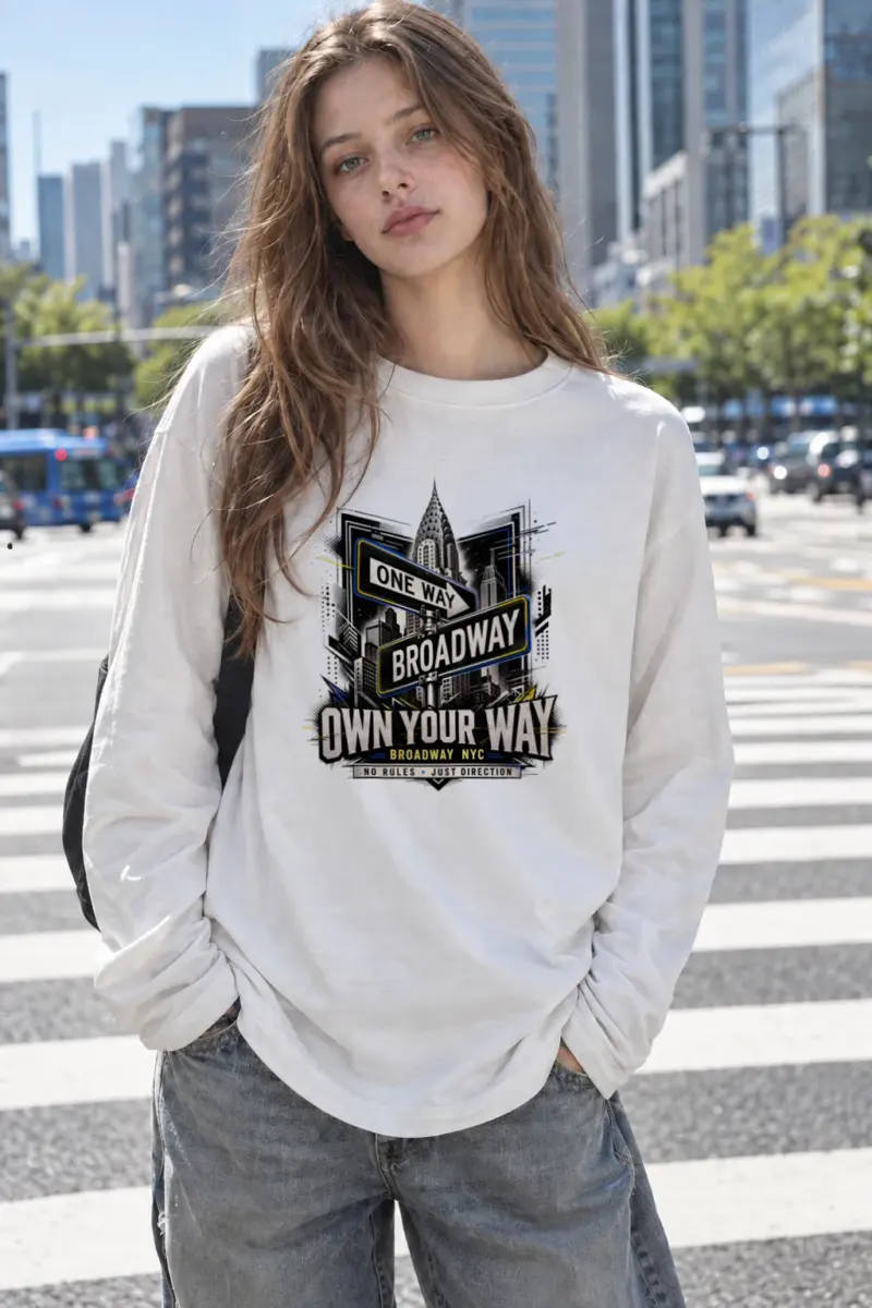 “Own Your Way” Unisex Longsleeve T-shirt | Gildan 2400