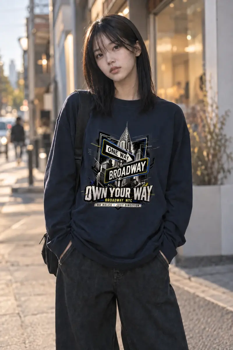"Own Your Way" Unisex Longsleeve T-shirt | Gildan 2400