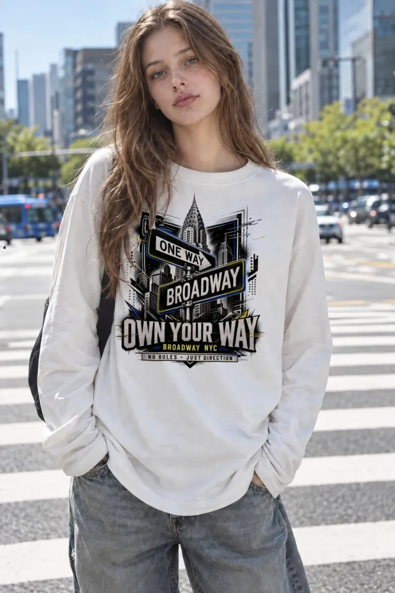 "Own Your Way" Unisex Longsleeve T-shirt | Gildan 2400