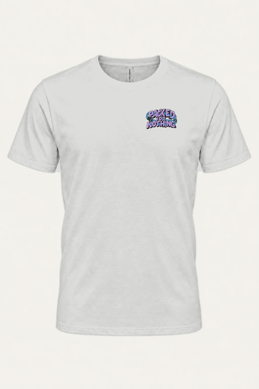 "Packed For Nothing" Heavyweight Unisex Crewneck T-shirt | Gildan 5000