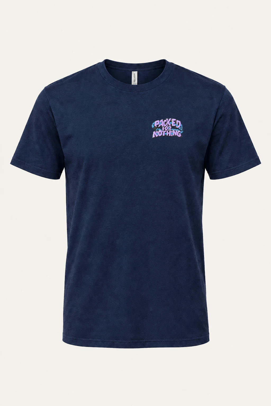 "Packed For Nothing" Heavyweight Unisex Crewneck T-shirt | Gildan 5000