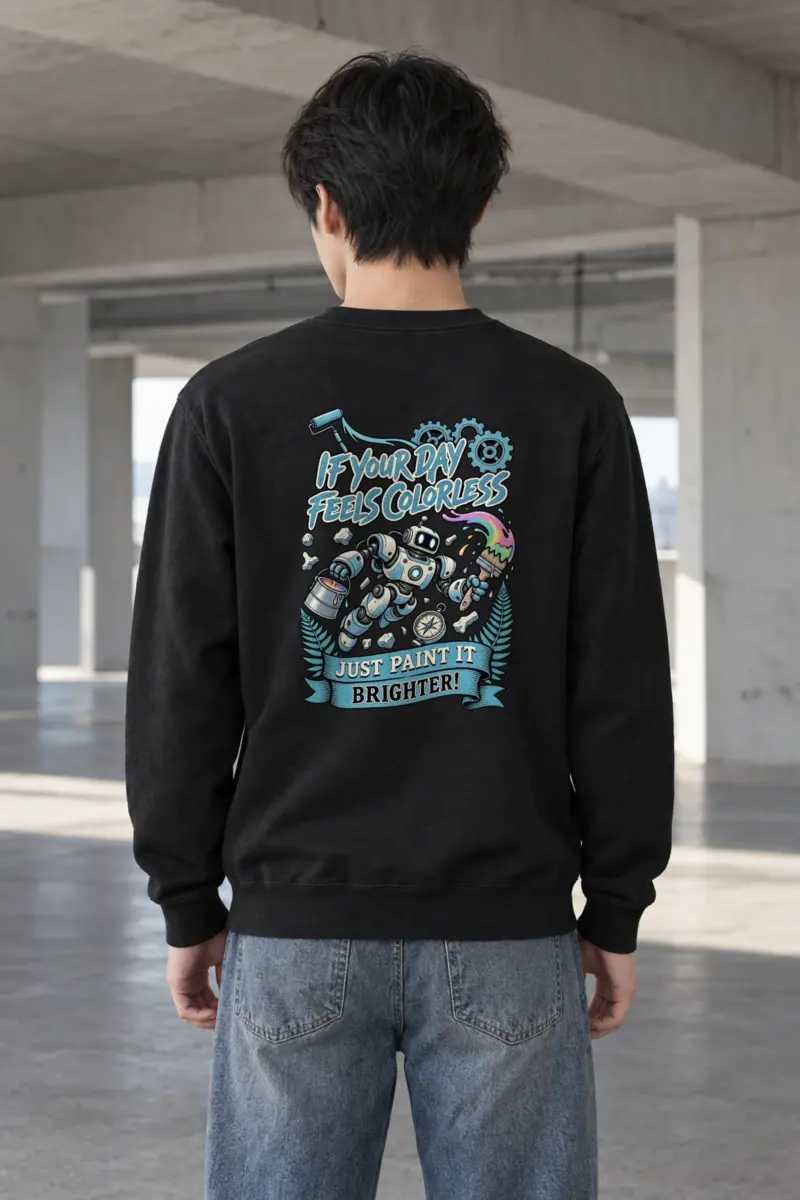 "Paint It Brighter" Heavy Blend Unisex Crewneck Sweatshirt