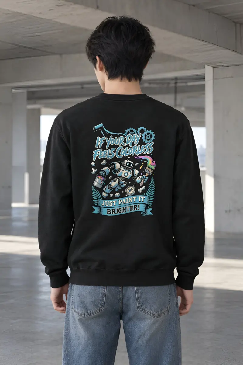 "Paint It Brighter" Heavy Blend Unisex Crewneck Sweatshirt