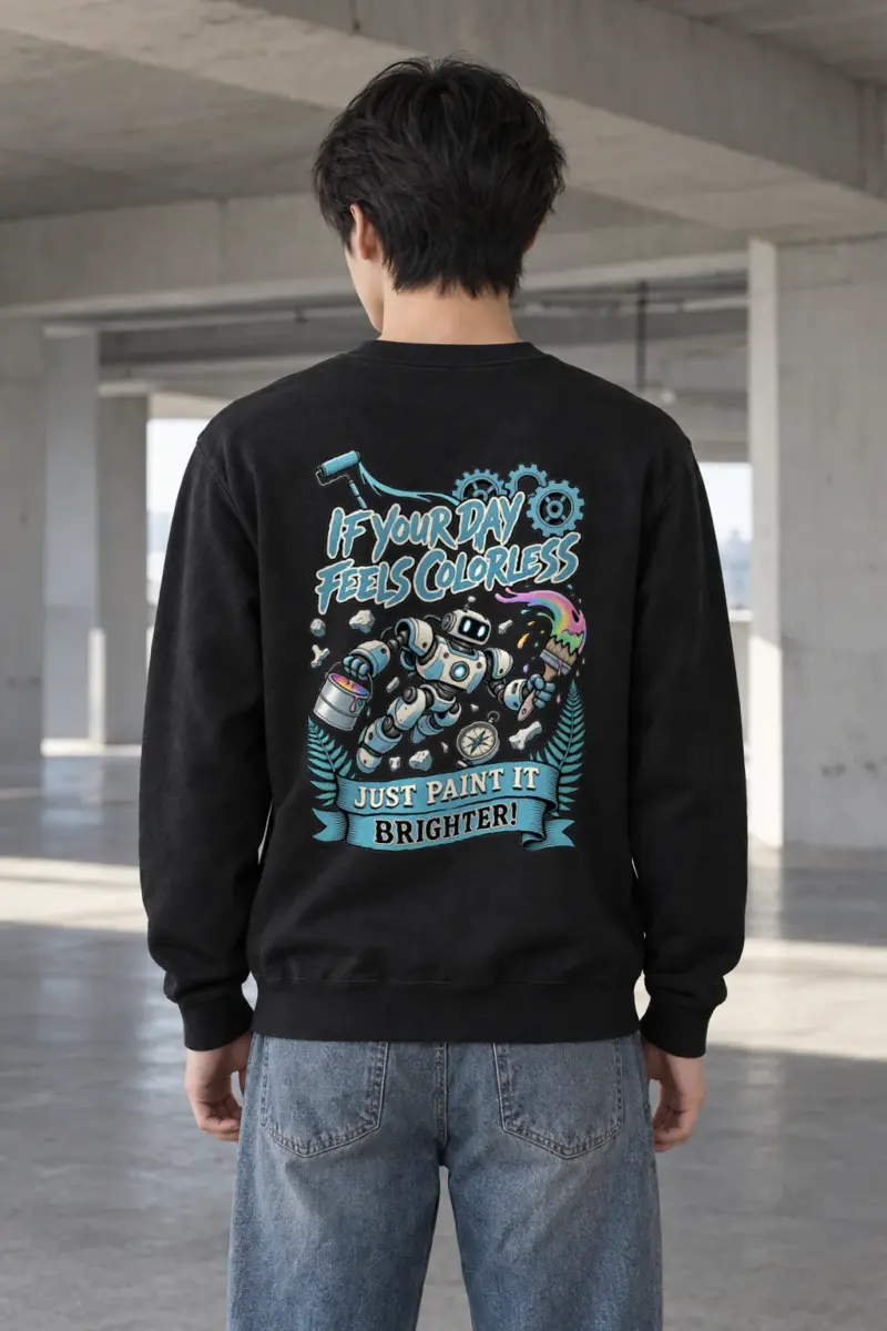 "Paint It Brighter" Heavy Blend Unisex Crewneck Sweatshirt