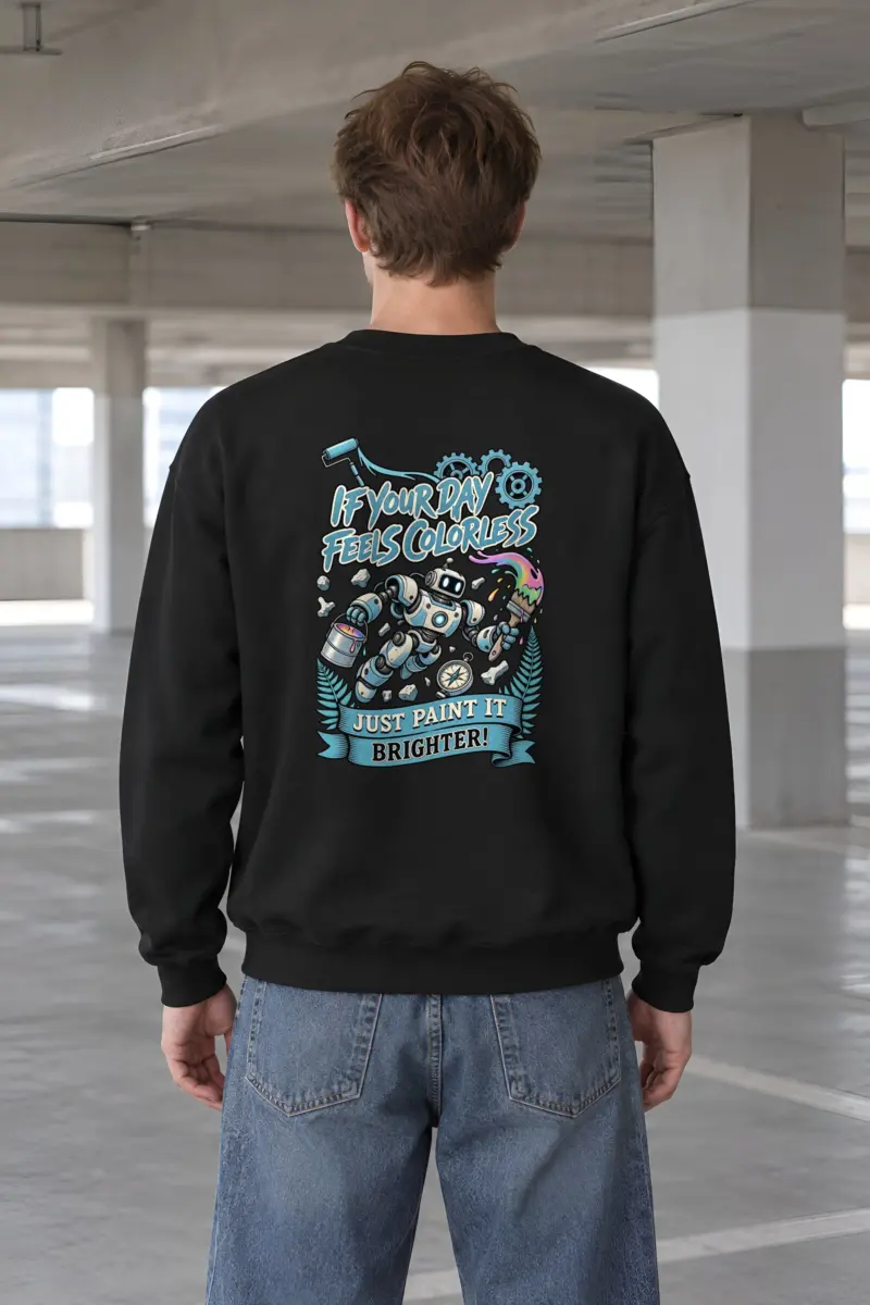 "Paint It Brighter" Heavy Blend Unisex Crewneck Sweatshirt