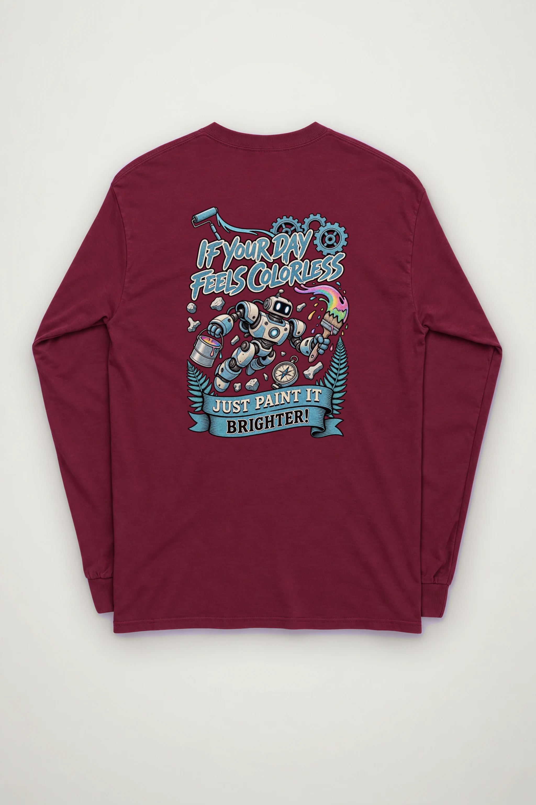 "Paint It Brighter" Unisex Longsleeve T-shirt