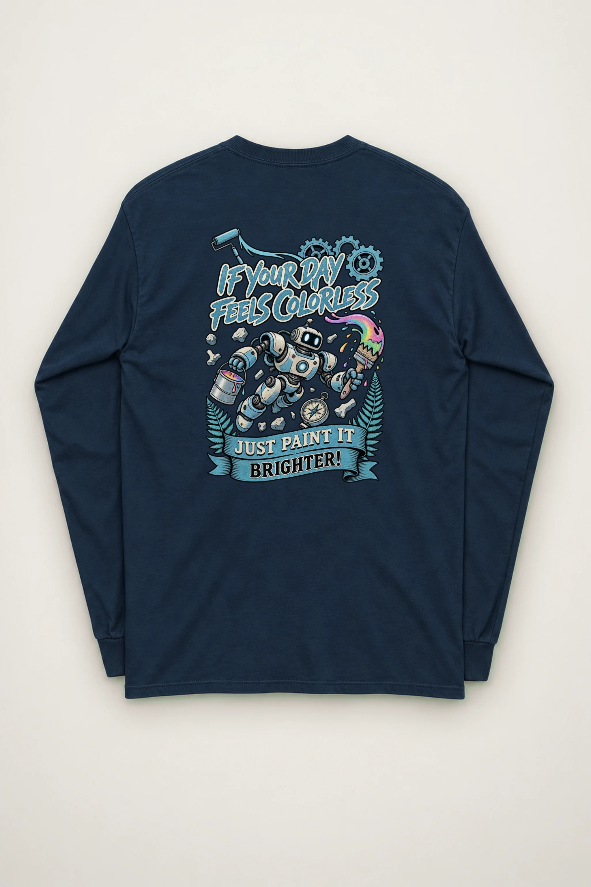 "Paint It Brighter" Unisex Longsleeve T-shirt