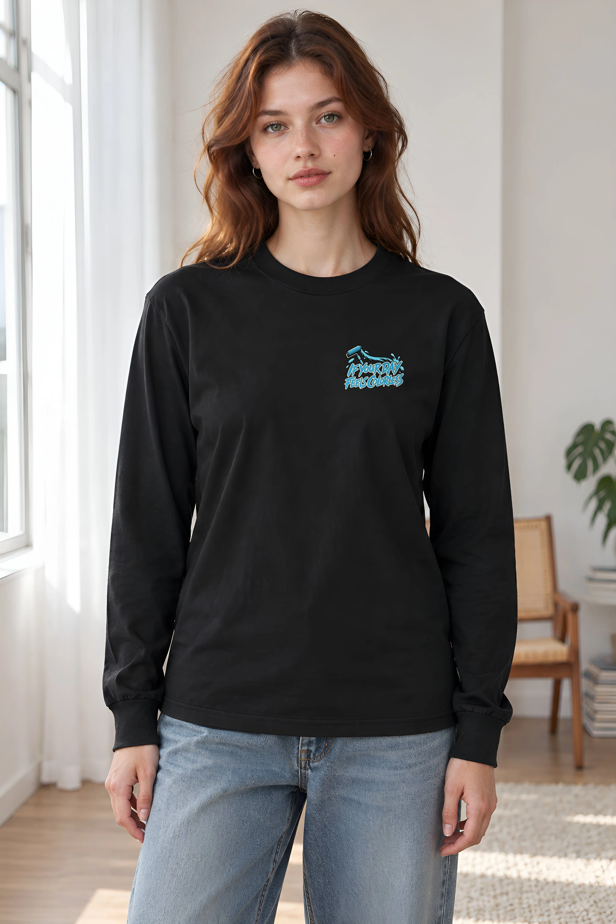 "Paint It Brighter" Unisex Longsleeve T-shirt