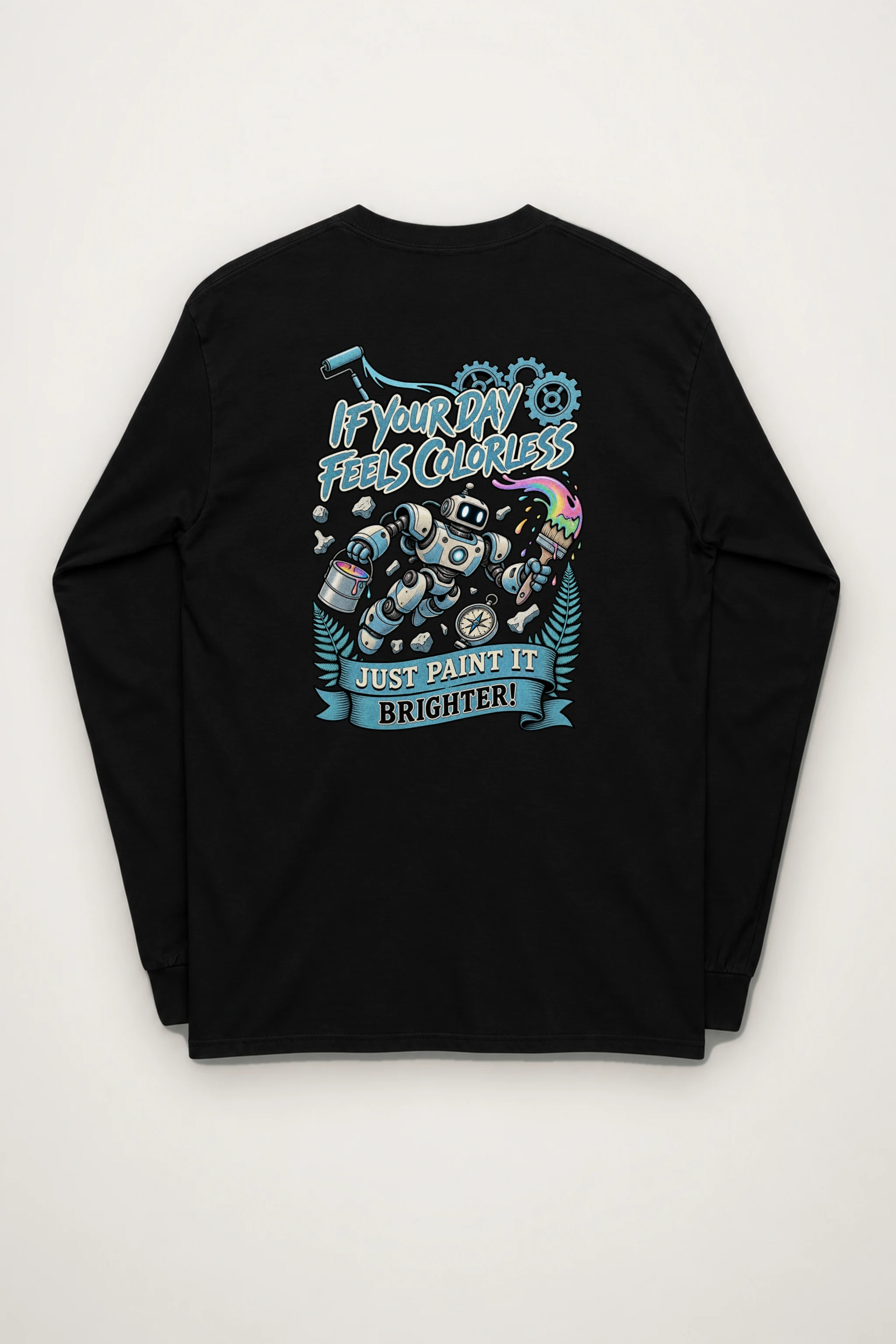 "Paint It Brighter" Unisex Longsleeve T-shirt