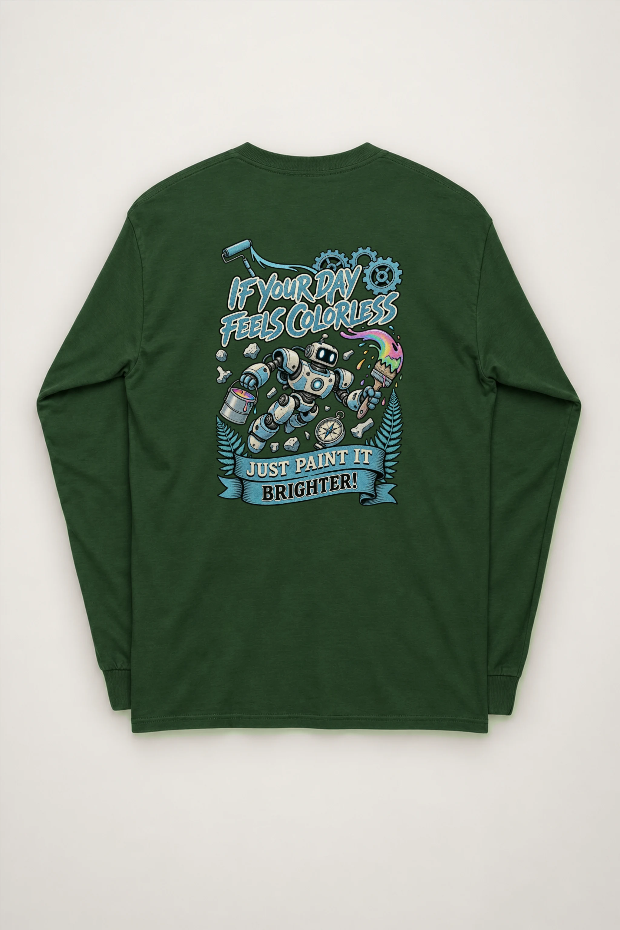 "Paint It Brighter" Unisex Longsleeve T-shirt