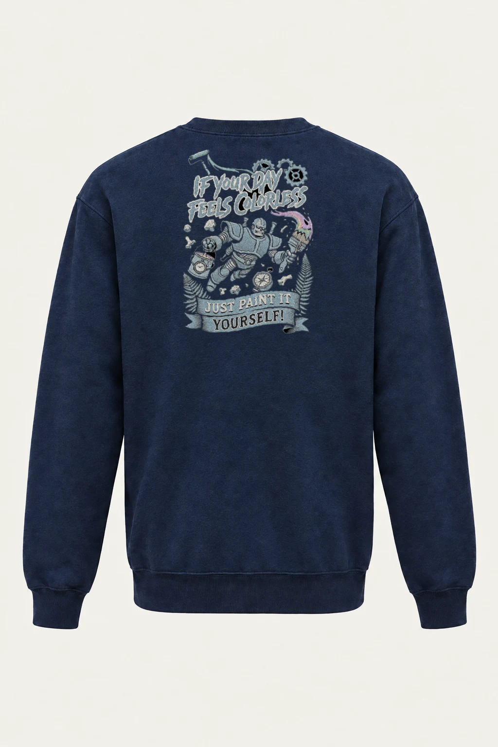 "Paint It Yourself" Heavy Blend Unisex Crewneck Sweatshirt | Gildan 18000