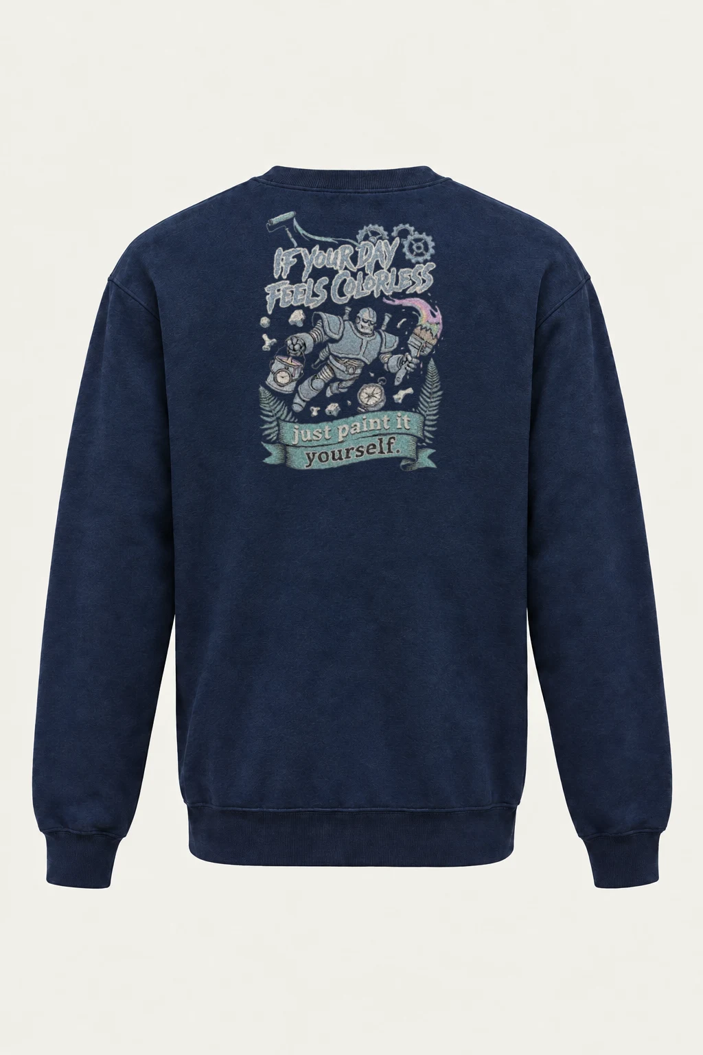 "Paint It Yourself" Heavy Blend Unisex Crewneck Sweatshirt | Gildan 18000