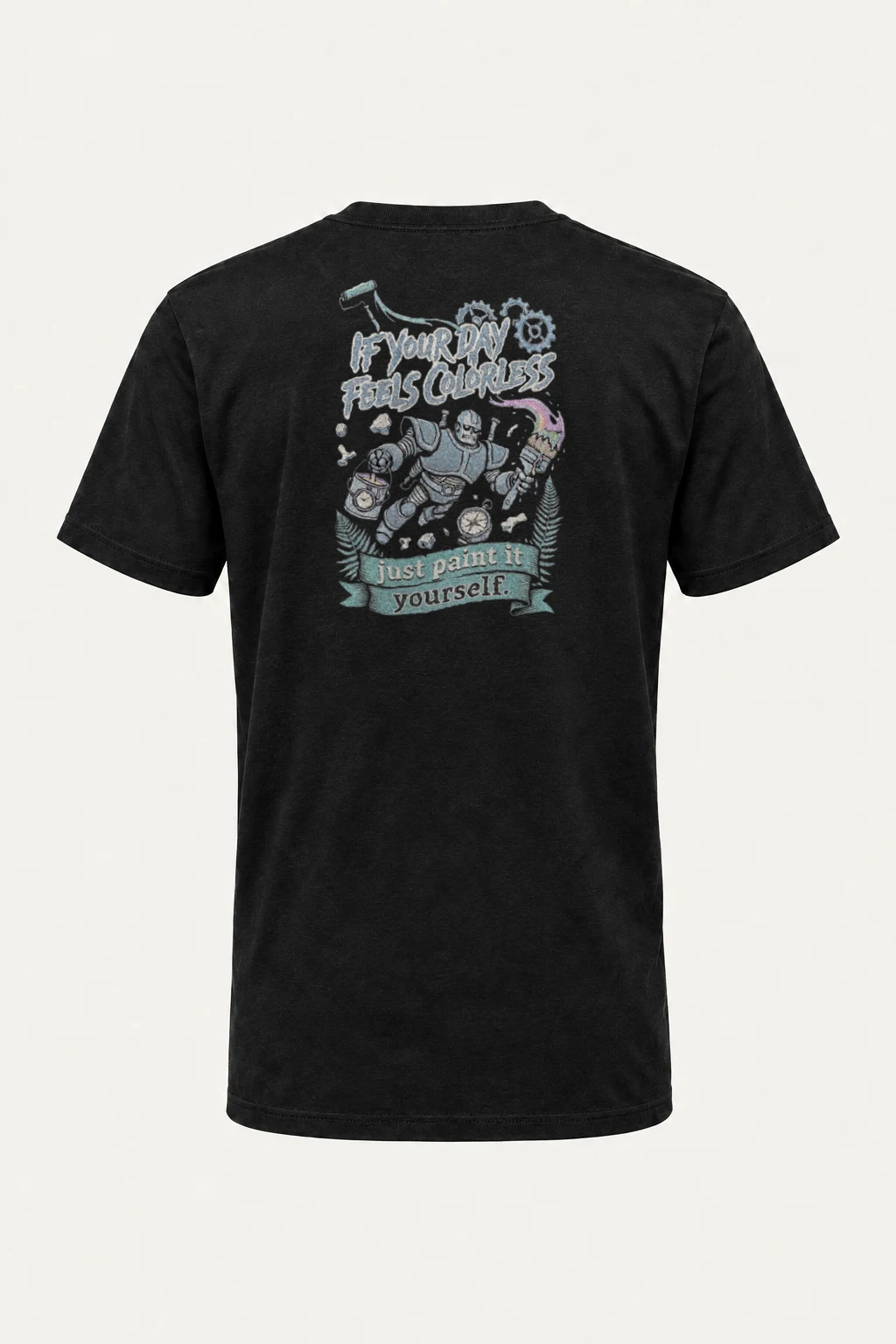 "Paint It Yourself" Heavyweight Unisex Crewneck T-shirt | Gildan 5000
