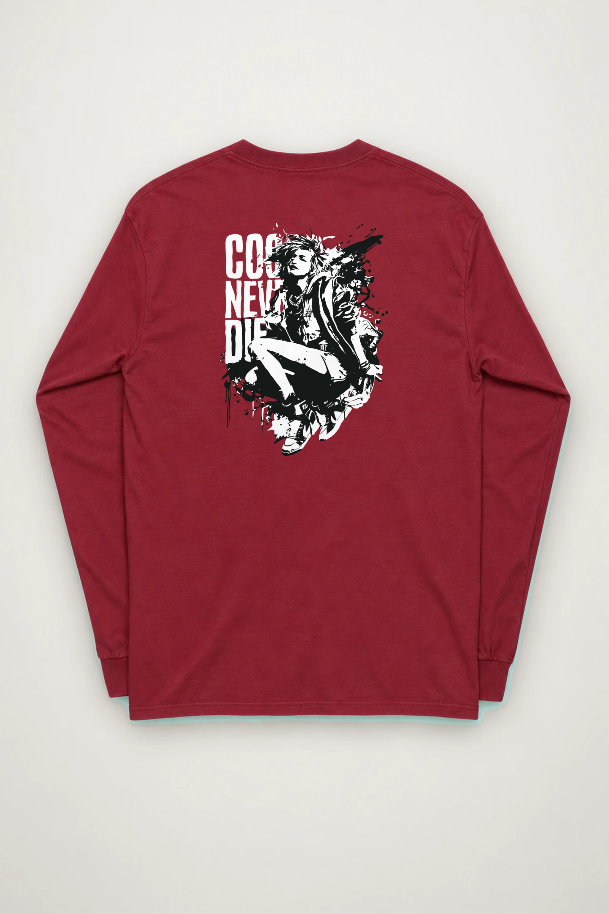 "Painted Defiance" Unisex Longsleeve T-shirt