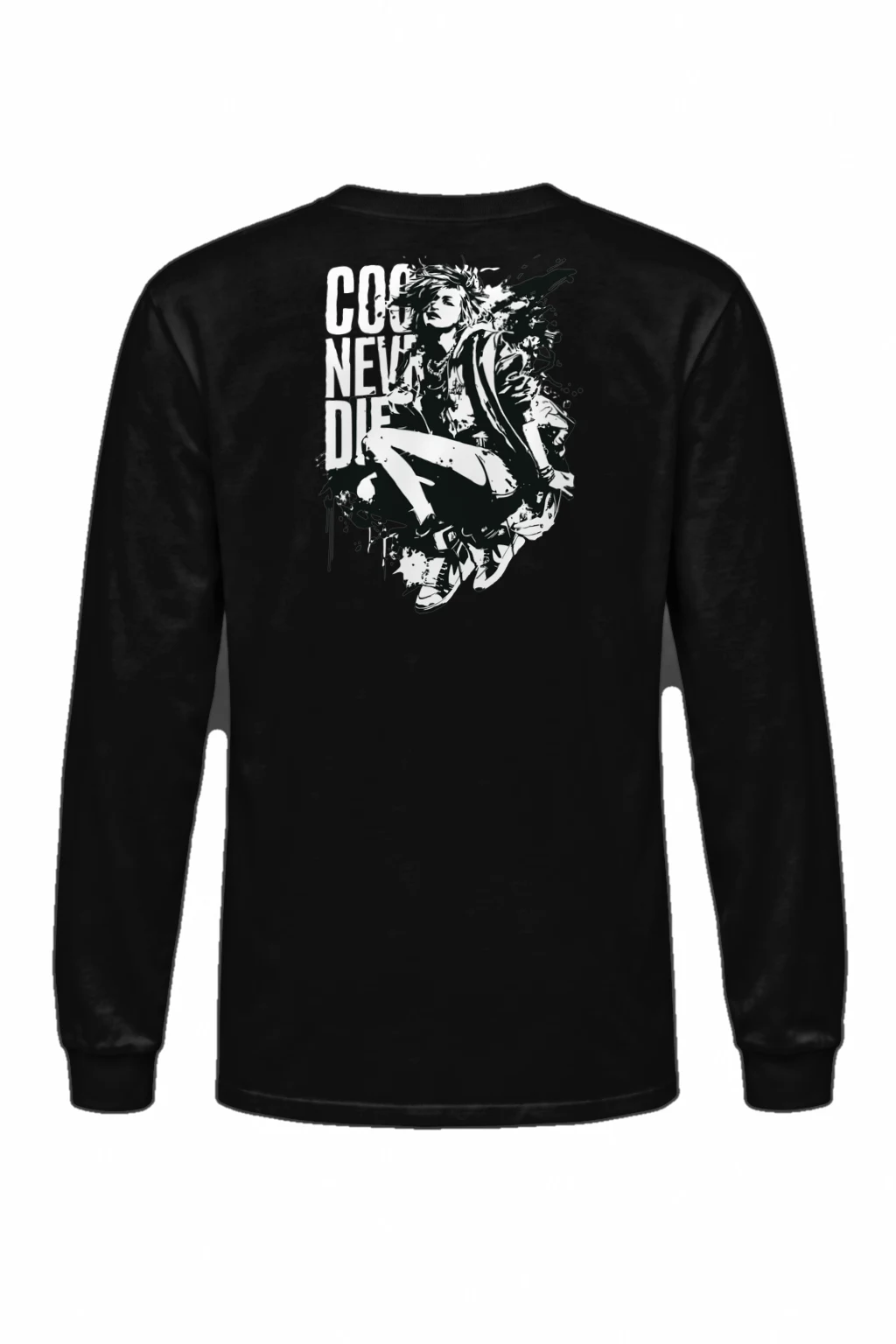 "Painted Defiance" Unisex Longsleeve T-shirt | Gildan 2400