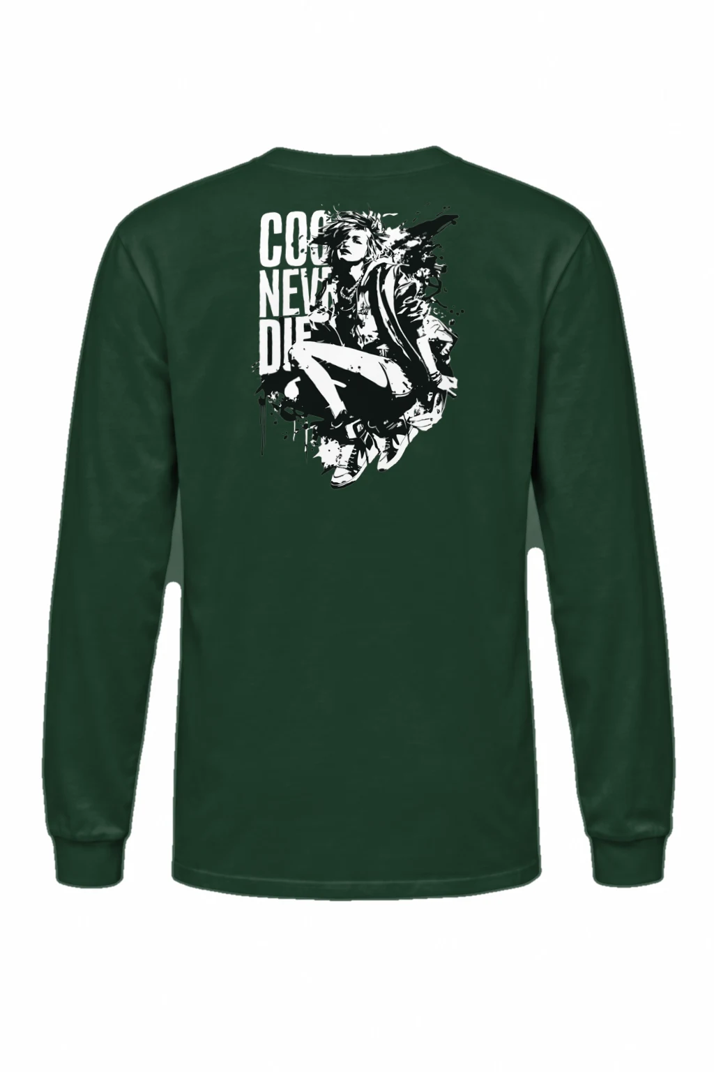 "Painted Defiance" Unisex Longsleeve T-shirt | Gildan 2400