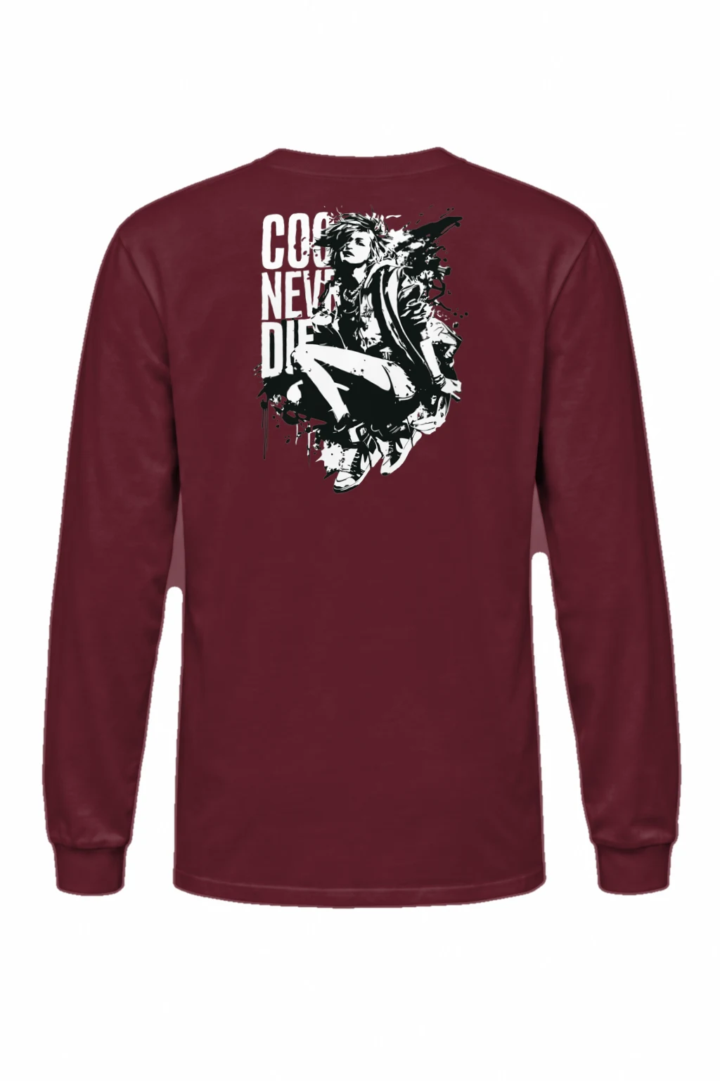 "Painted Defiance" Unisex Longsleeve T-shirt | Gildan 2400