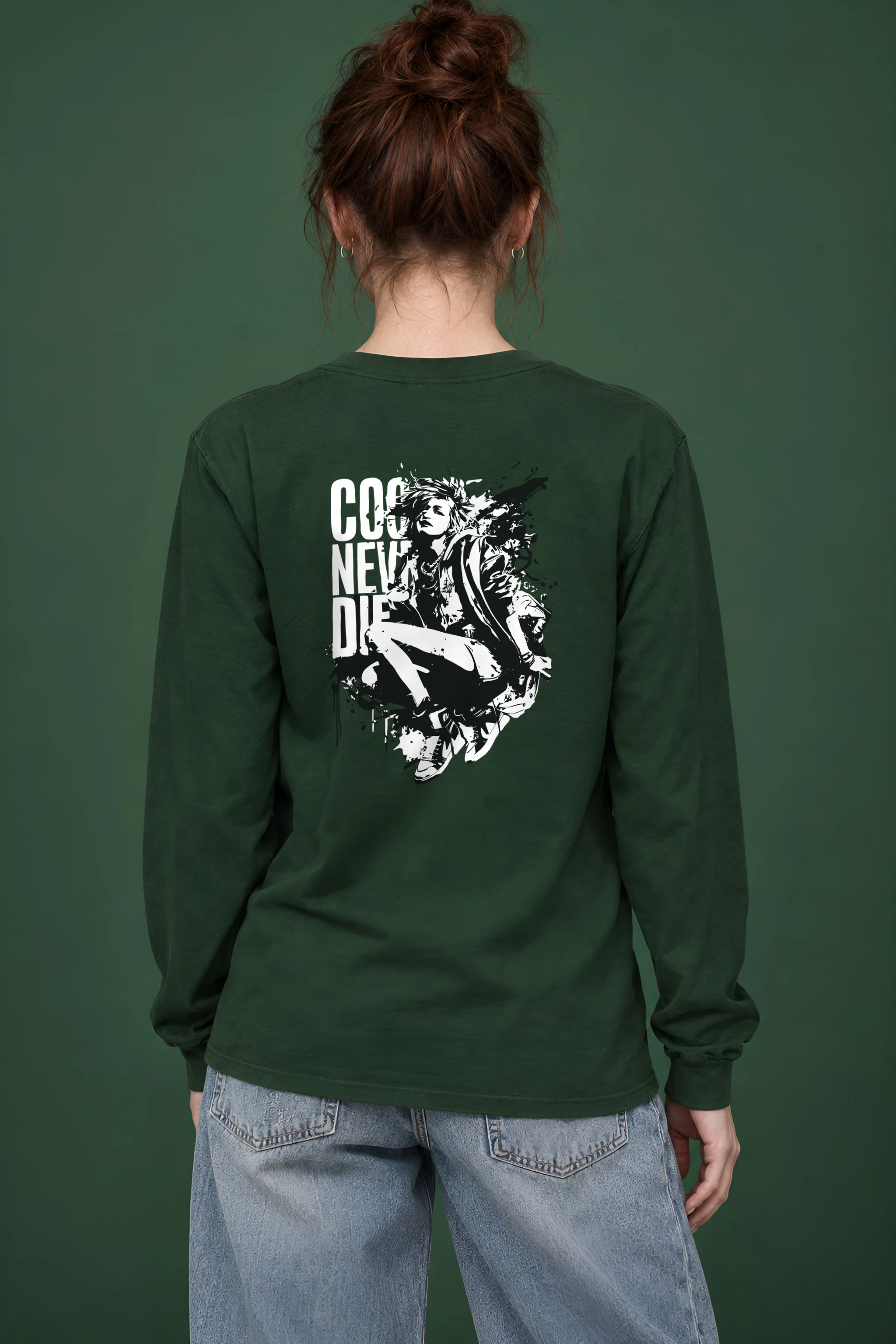 "Painted Defiance" Unisex Longsleeve T-shirt